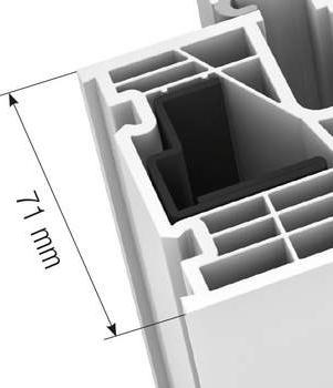 INTERNORM Italia Окно пвх с тройным остеклением sun-id-1386959 - Вид №2