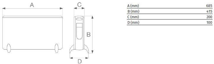 Vortice Конвектор / тепловентилятор Caldore' 70211 - Вид №1