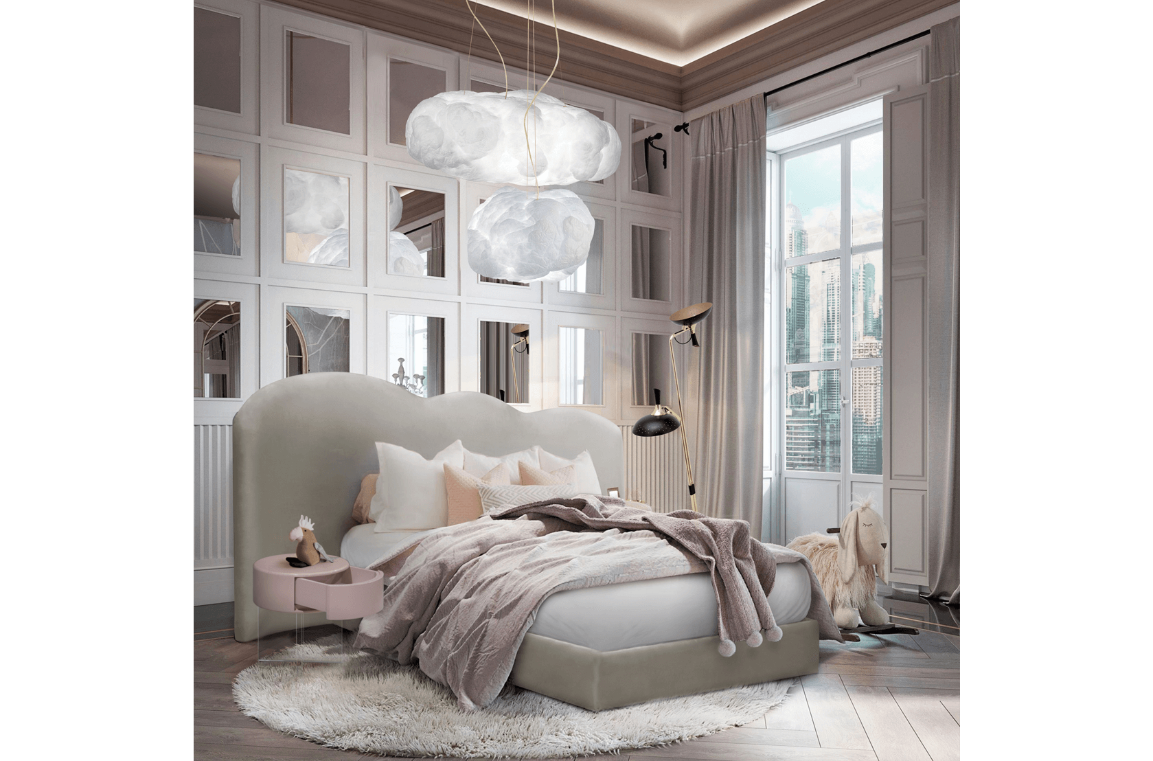 CIST593 Прикроватные тумбочки детские Облако Circu  - Вид №16