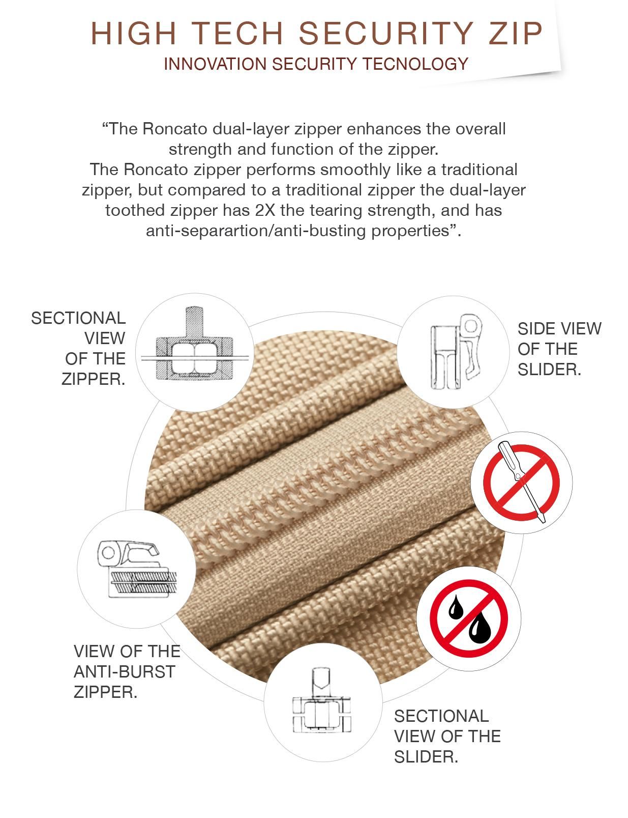 4671-26 Чемодан 4671 L Trolley Exp Roncato Uno Soft  - Вид №7