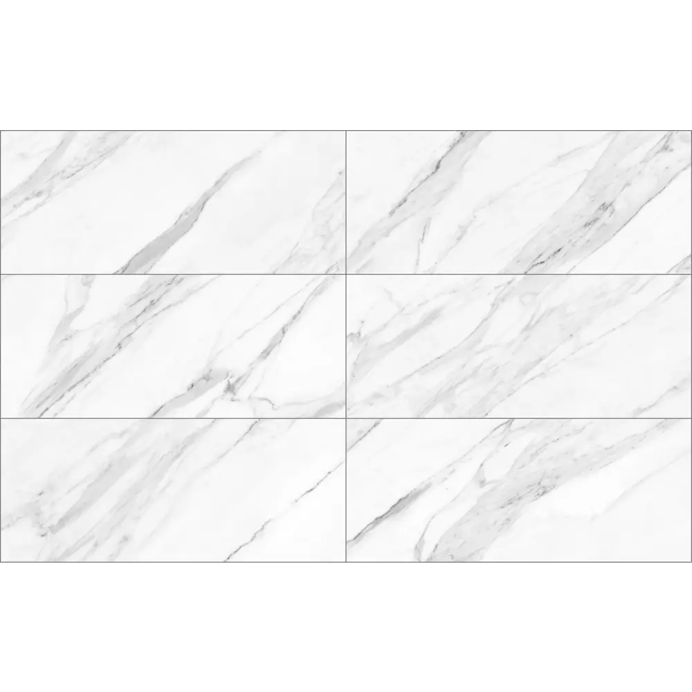 Плитка настенная Gracia Ceramica Tineo A0551Y29601, 25x60 см 1.2 м² глянцевая цвет белый 89340863 STLM-2023605 - Вид №2