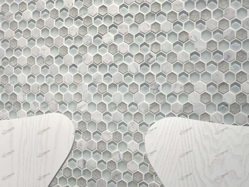 L'ANTIC COLONIAL Мозаика из мрамора и стекла Mix mosaics sun-id-1354526