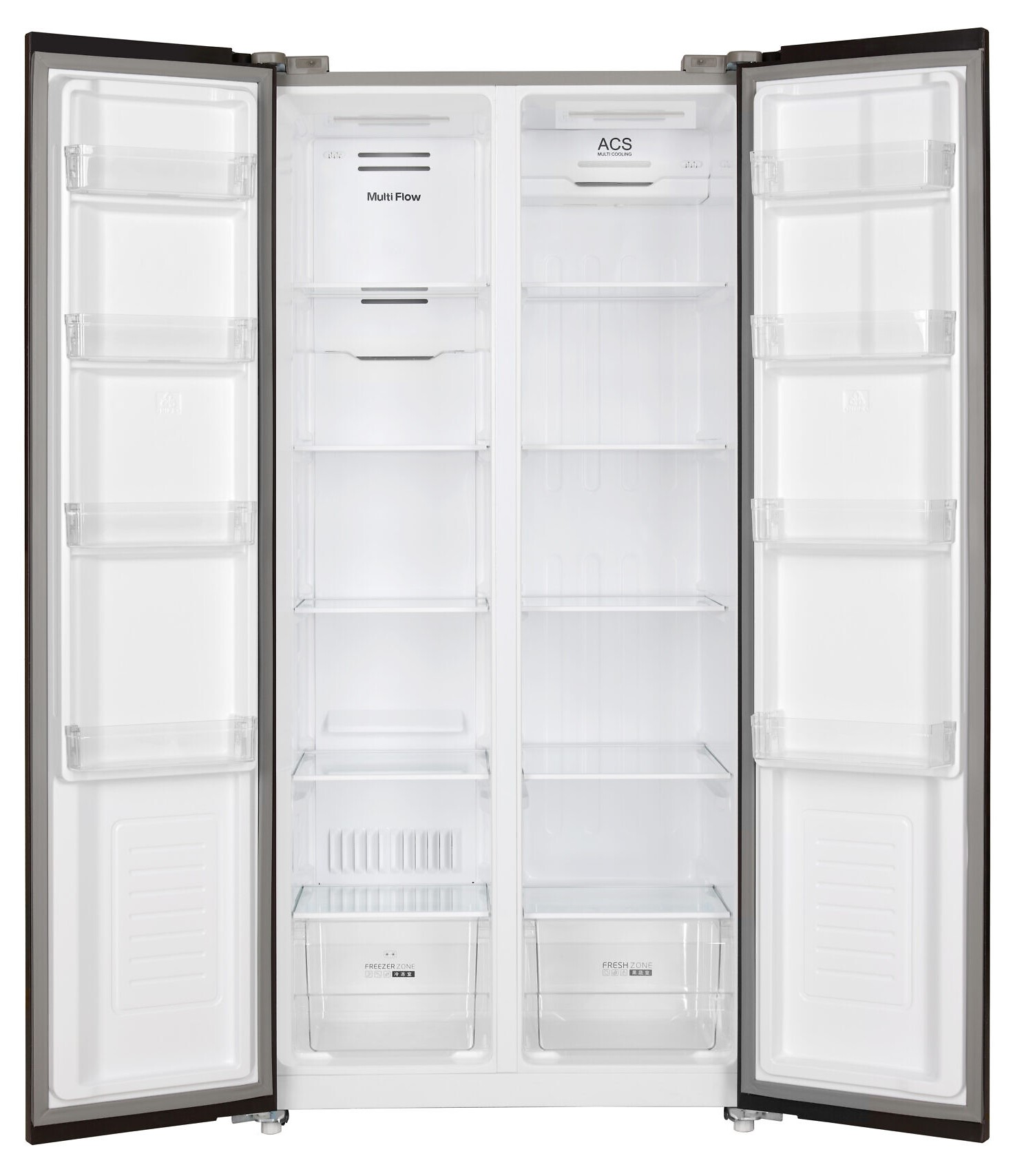 9196730 Холодильник Side by Side   WILLMARK SBS-647IGW белый STDN-0087216 - Вид №1