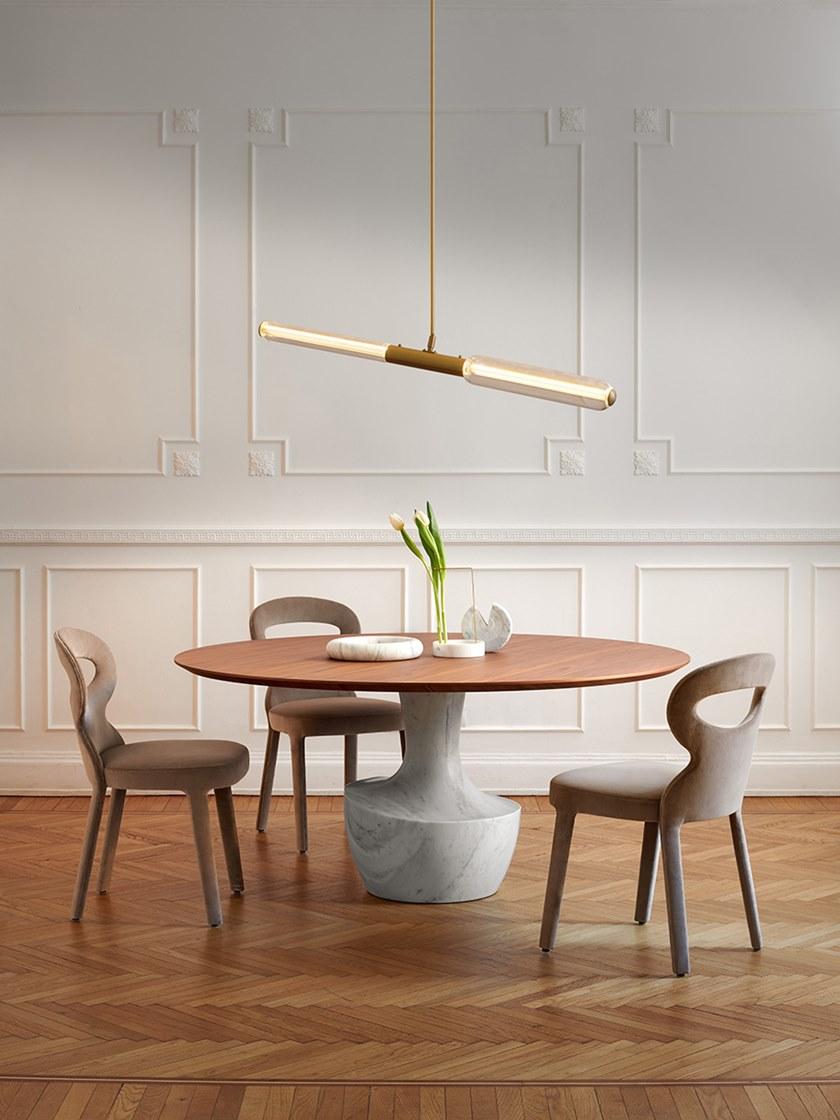 Круглый обеденный стол Anfora 879/t Santreyd - Вид №1