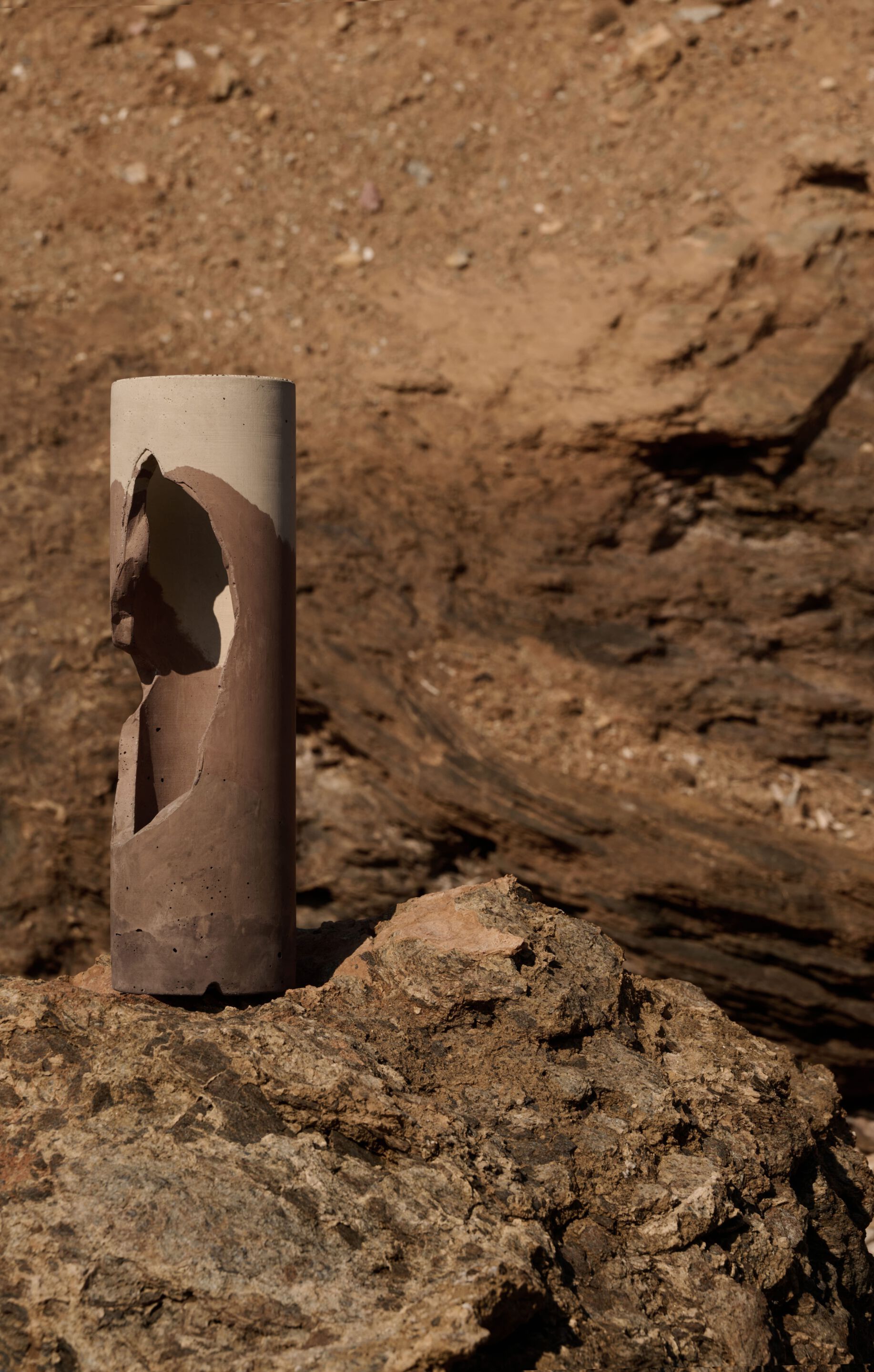 Бетонная настольная лампа URBI et ORBI Medius Terra ARCH-00037625 - Вид №3