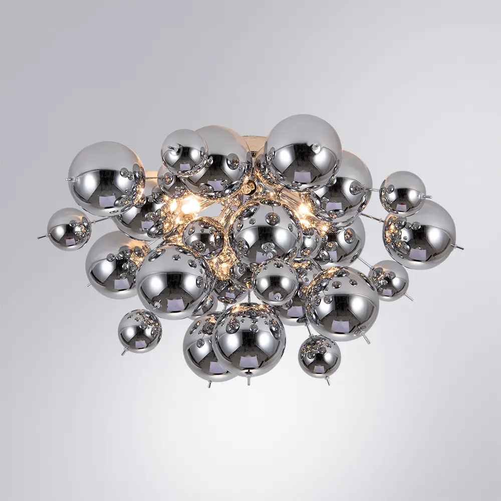 Люстра потолочная Molecule 5 ламп 10 м² цвет хром 89390327 STLM-2037757 Arte Lamp  - Вид №1
