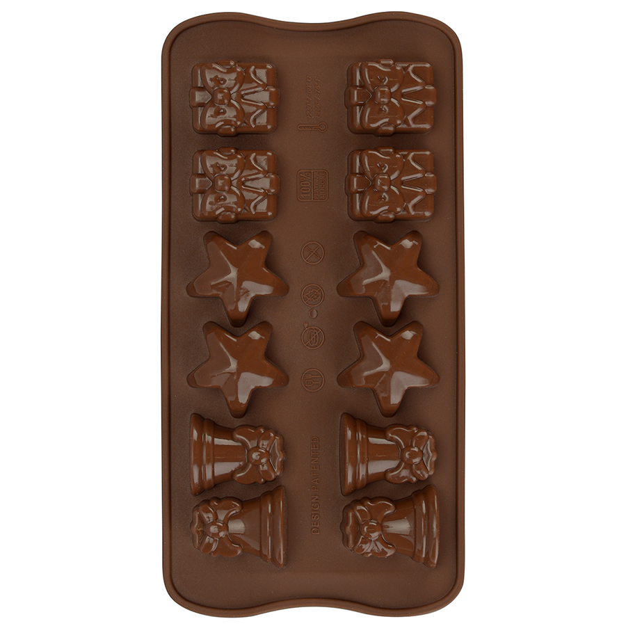 22.106.77.0065 Форма для приготовления конфет christmas силиконовая Silikomart  - Вид №4