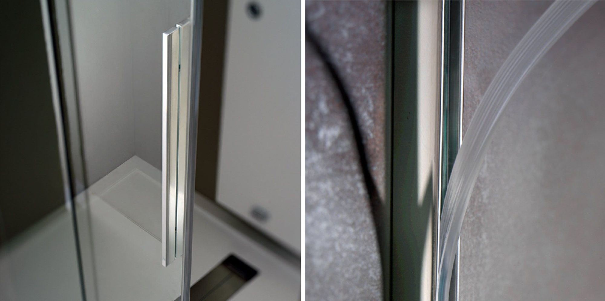 Душевое ограждение Wing W02 170 см Karolitalia BLUBLEUWINGW02170 - Вид №1