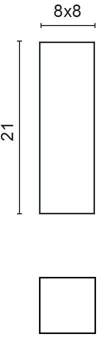 EGOLUCE Алюминиевый светодиодный потолочный светильник  5665  - Вид №5