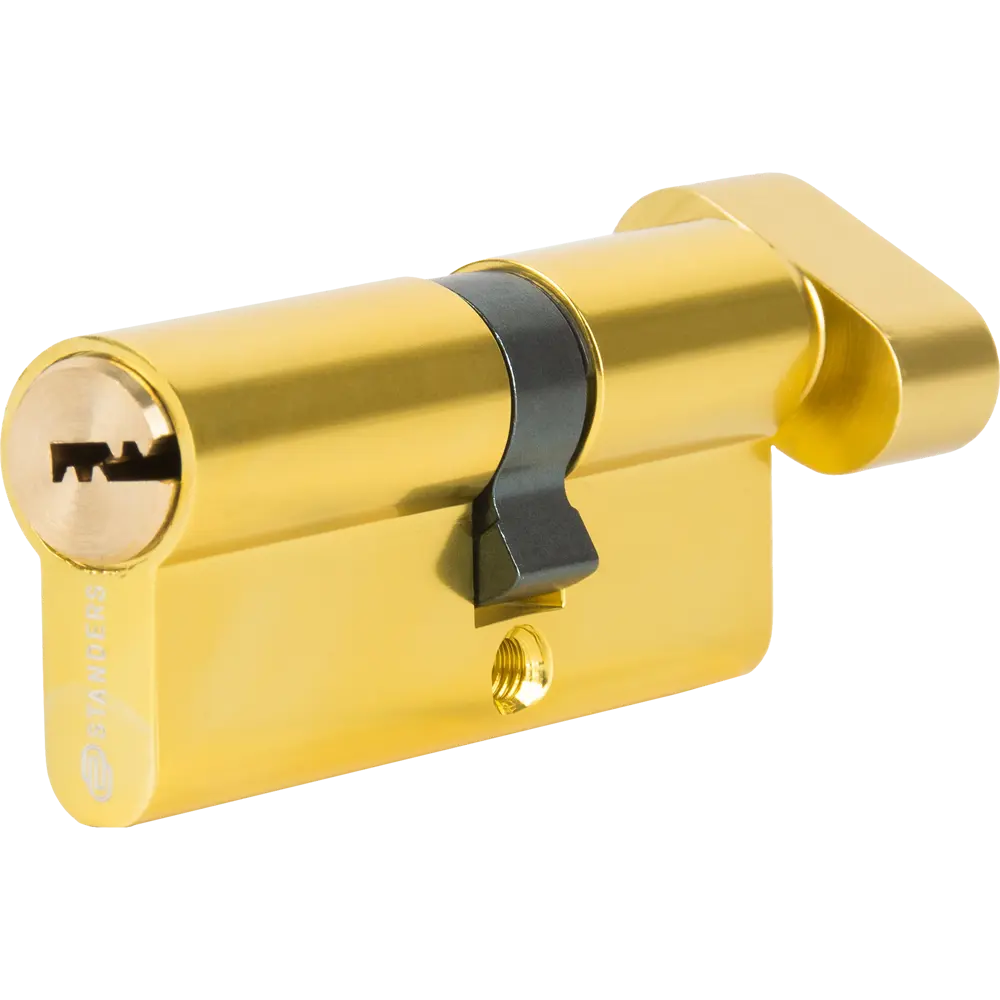 Цилиндр дверной Standers TTAL1-3040NBGD с ключом-вертушкой 82625308 STLM-0032184