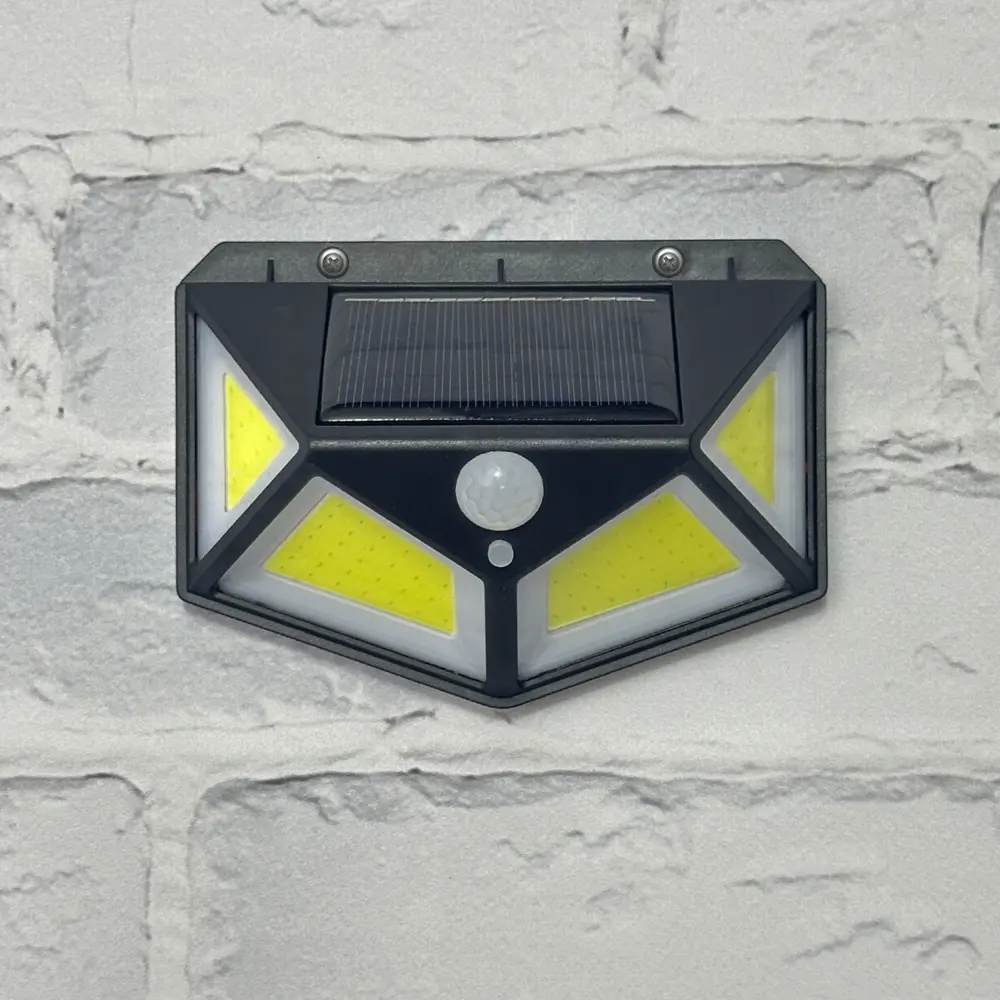 Светильник светодиодный уличный Duwi Solar LED на солнечных батареях 10Вт 6500К 600Лм IP65 датчик движения черный STLM-2184181 - Вид №6