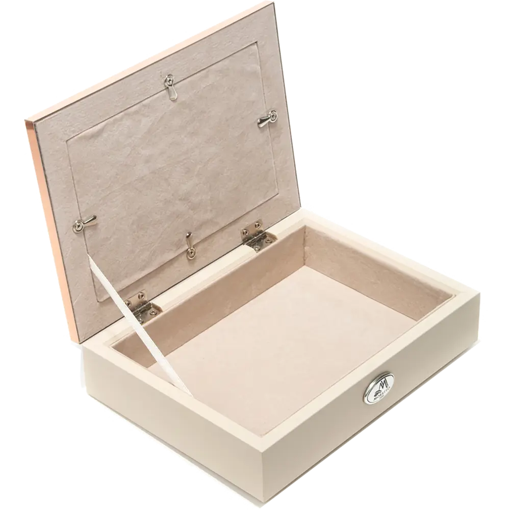 Шкатулка-фоторамка Moretto 18x5x13 см цвет бежевый/золотой 89126066 STLM-2057266 Santreyd  - Вид №3