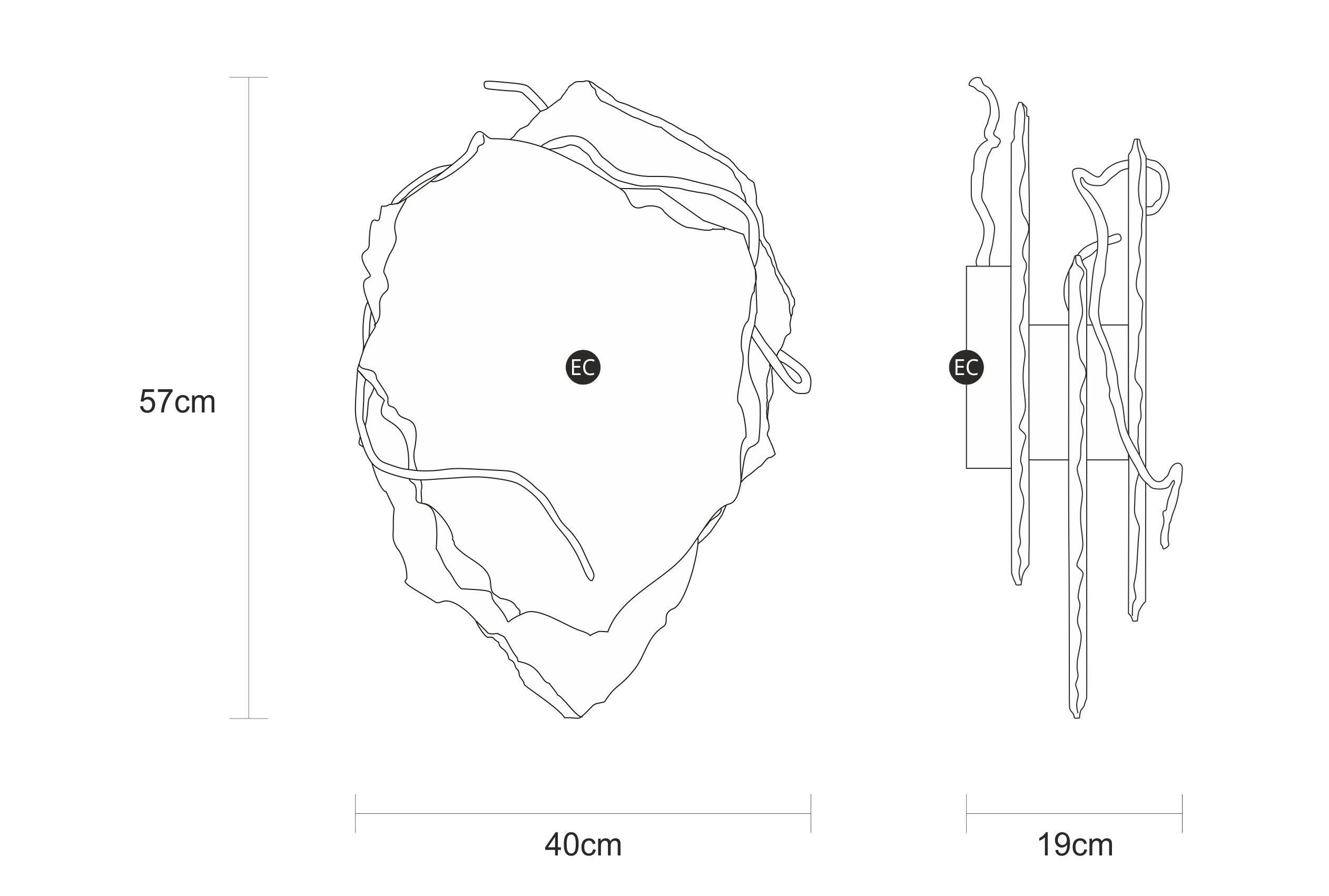 Аппликация ручной работы из камня и бронзы Serip Origem ARCH-00116400 - Вид №1