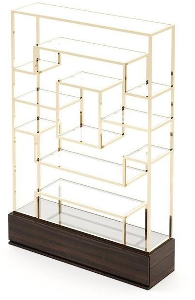 Laskasas Открытый книжный шкаф с ящиками sun-id-1498641 - Вид №2