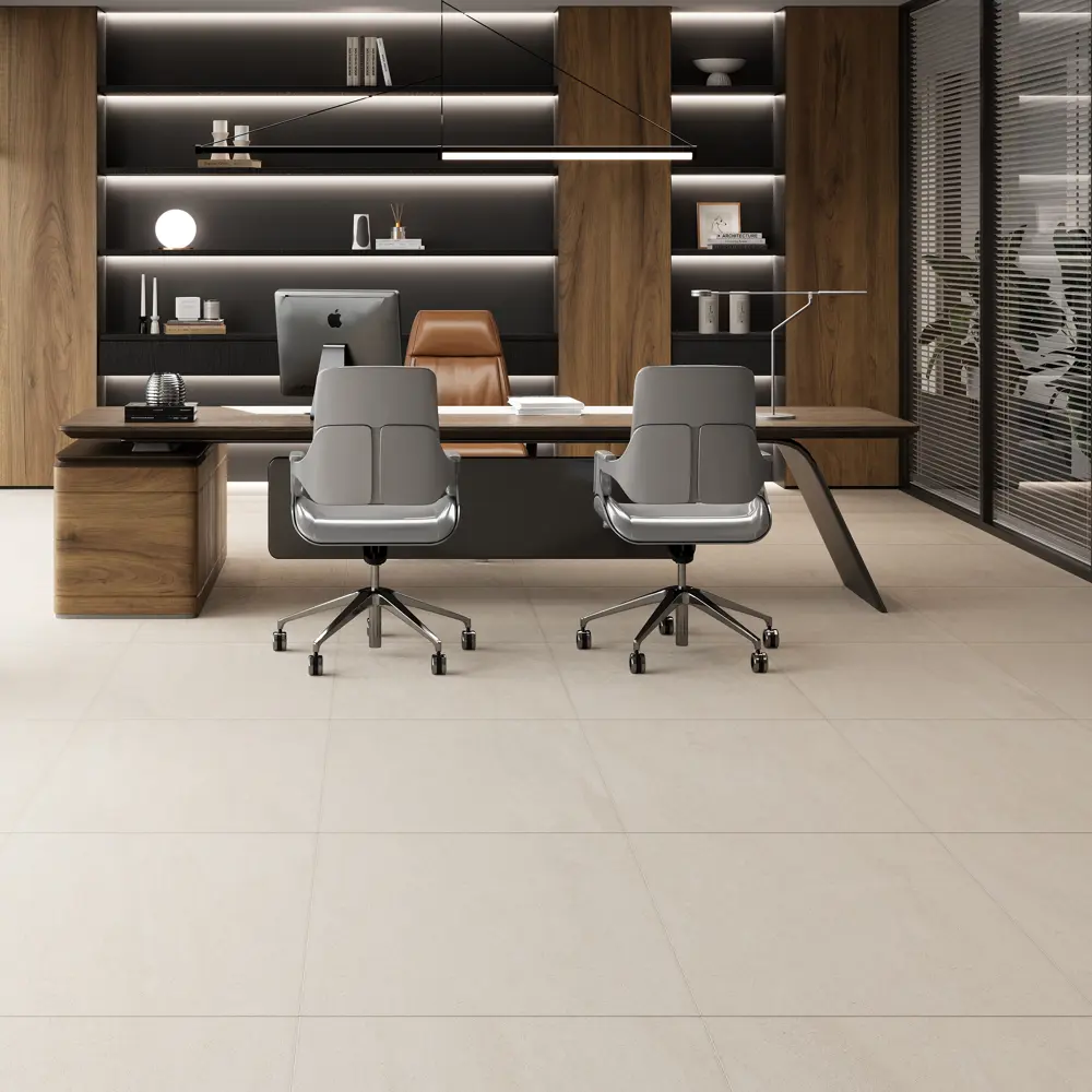 Глазурованный керамогранит Como Crema 60x60 см 1.44 м² матовый цвет бежевый Santreyd STLM-2102274