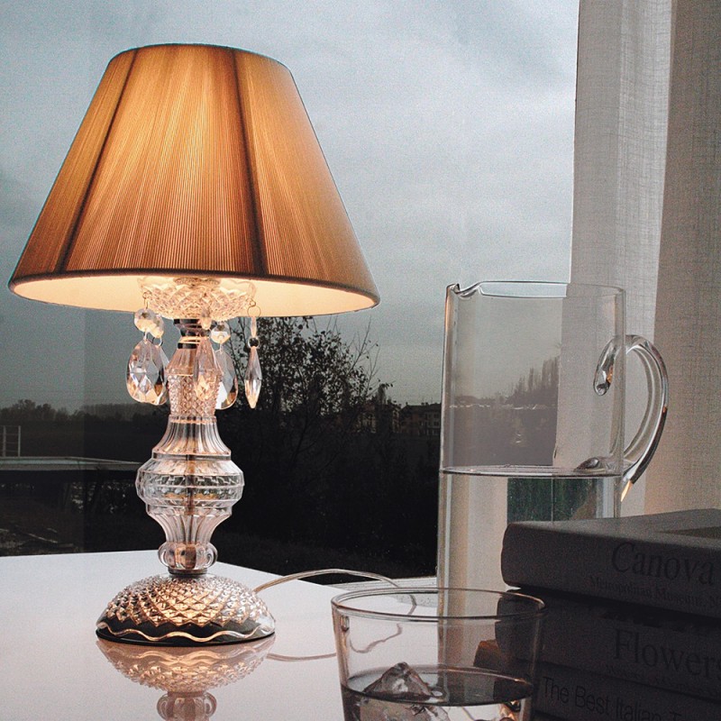 P141X60 Настольная лампа с туалетным столиком Adriani e Rossi Синий 