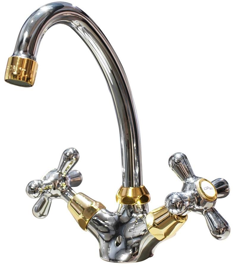 Paini Liberty 17CR250OR смеситель для раковины с донным клапаном