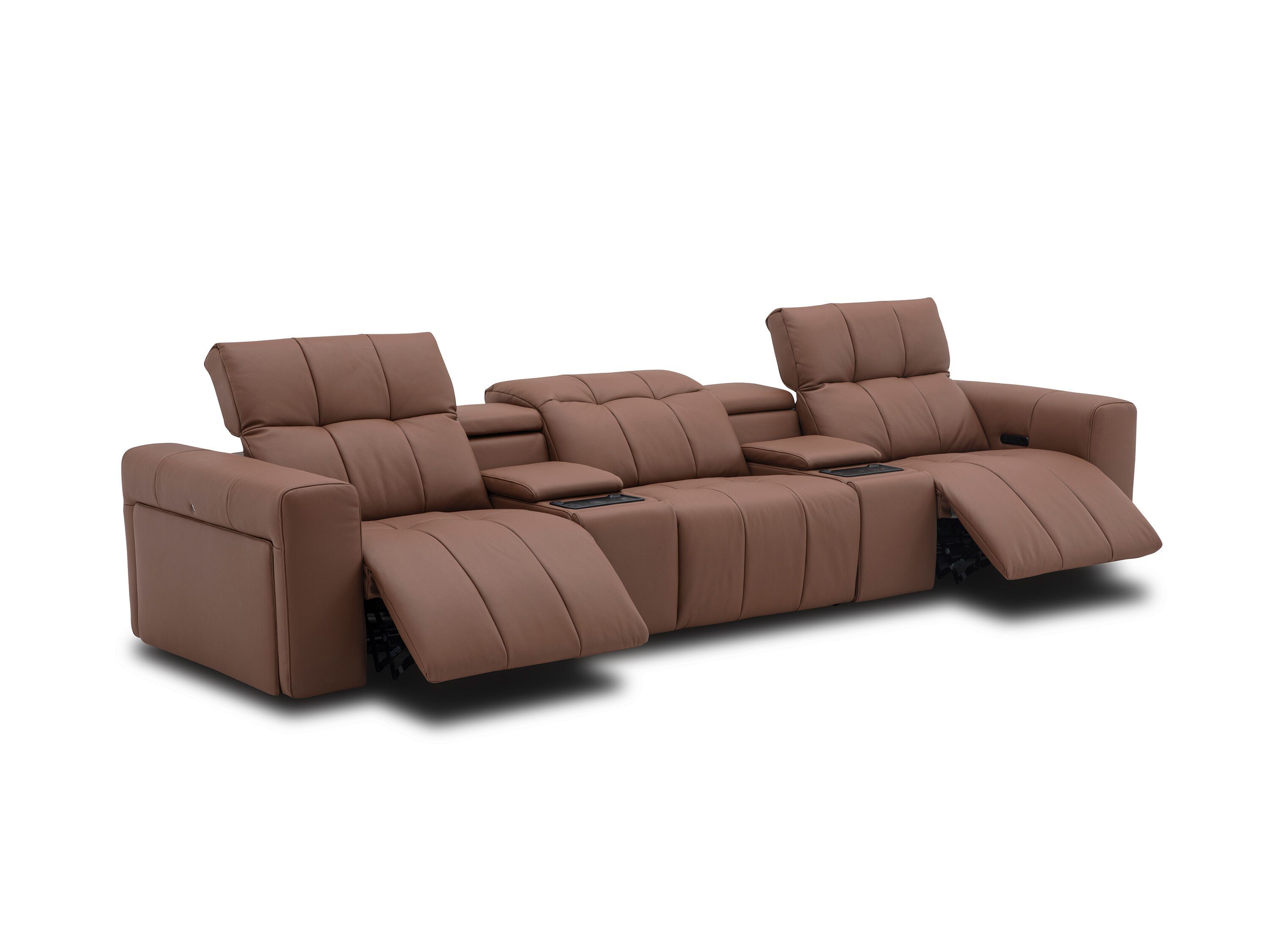 Кожаный диван с электроприводом на 3 места CAMPO DE' FIORI 5360 ARCH-00073532 - Вид №1