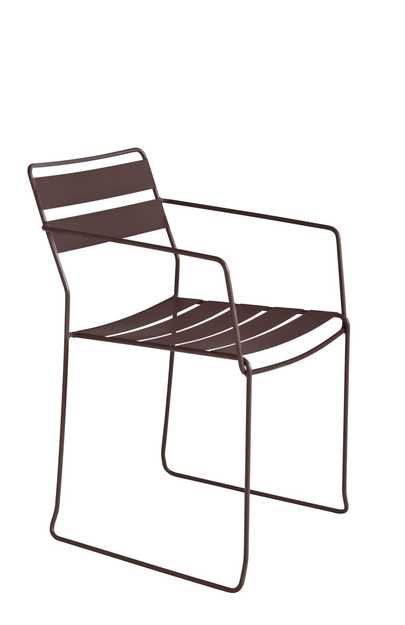 Стальной садовый стул с подлокотниками iSimar ARCH-00020369 - Вид №11