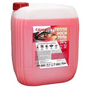 Теплоноситель Glanz -30°C 20 кг этиленгликоль