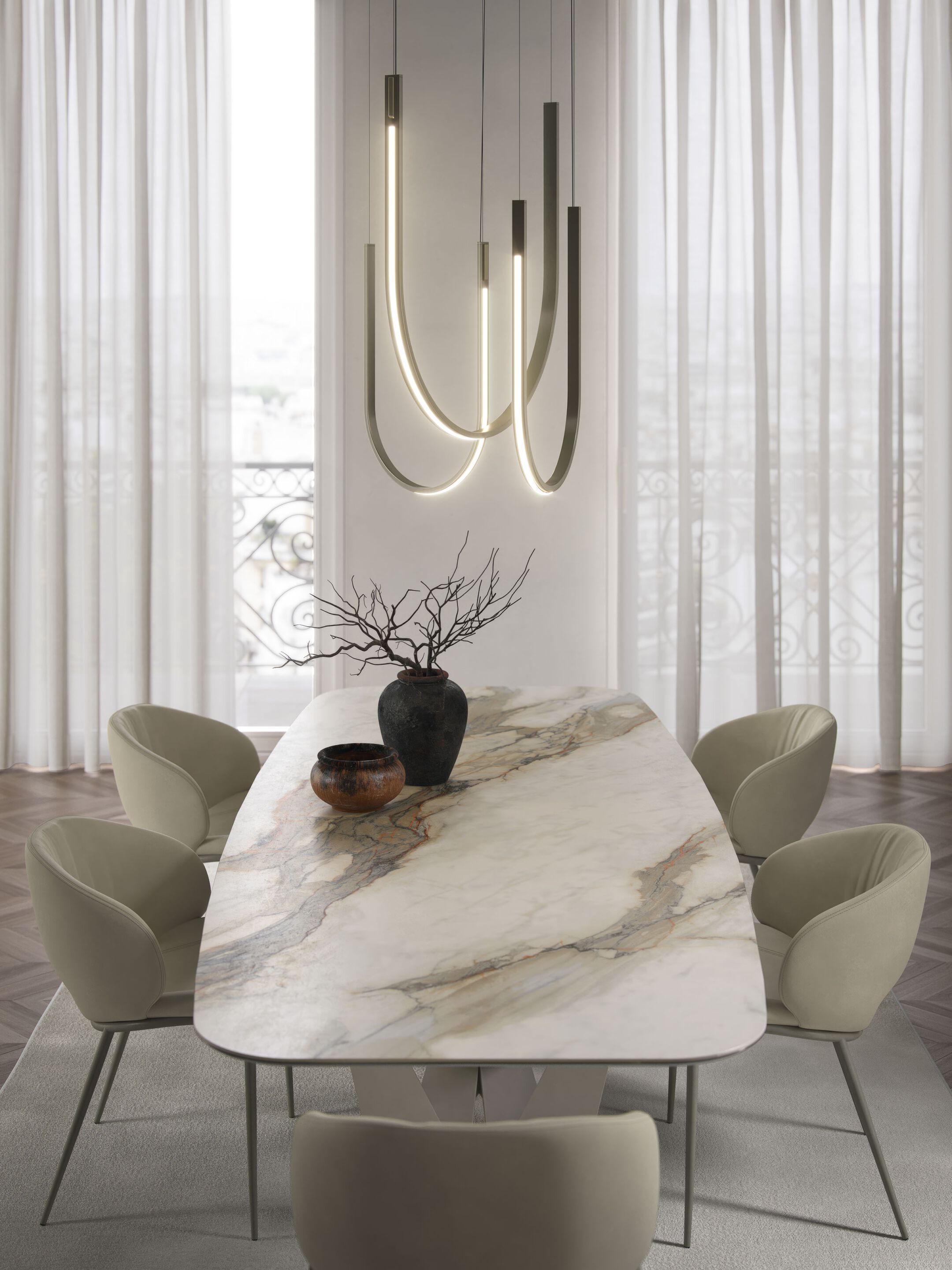 Керамический бочонок стол Cattelan italia ARCH-00112475 - Вид №3