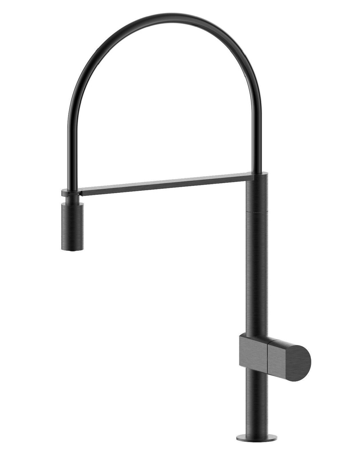 Однорычажный смеситель для кухни из нержавеющей стали Rubinetterie Frattini Borgia ARCH-00017004 - Вид №2