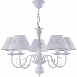 Подвесная люстра Freya Emily FR2537PL-05W FREYA EMILY WHITE 187181 Белый