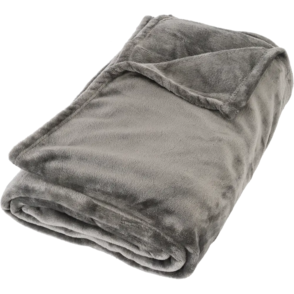 Плед "Rozario" 200x200 см фланель цвет темно-серый Santreyd нет STLM-2065055 - Вид №2