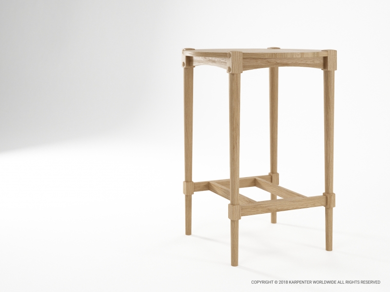 462_1002 Круглый барный стол Karpenter  - Вид №3