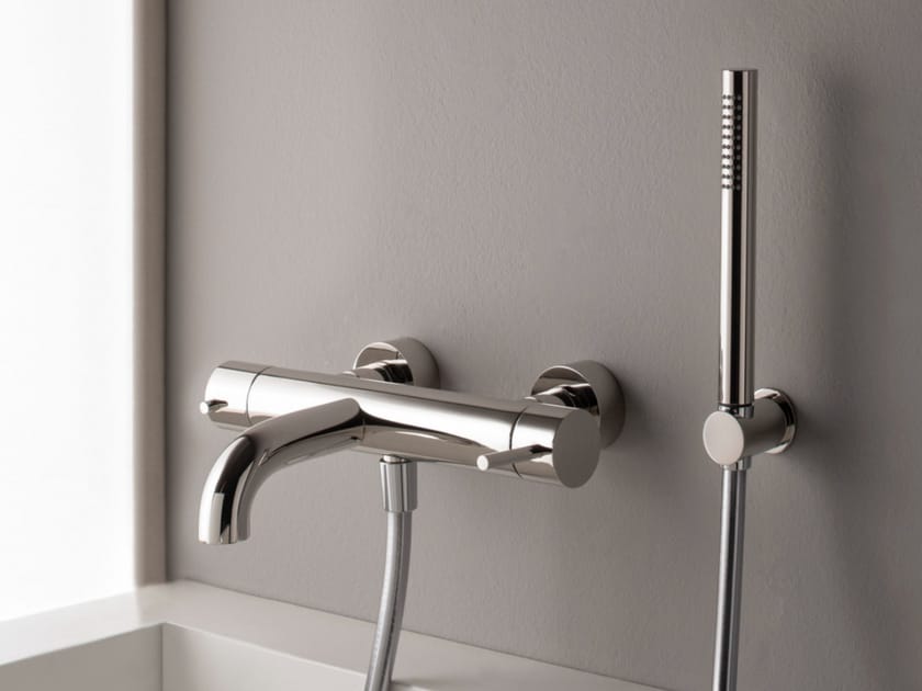 Латунная наружная настенная ванна с ручным душем Rubinetterie Treemme X-Change_Mono ARCH-00072349