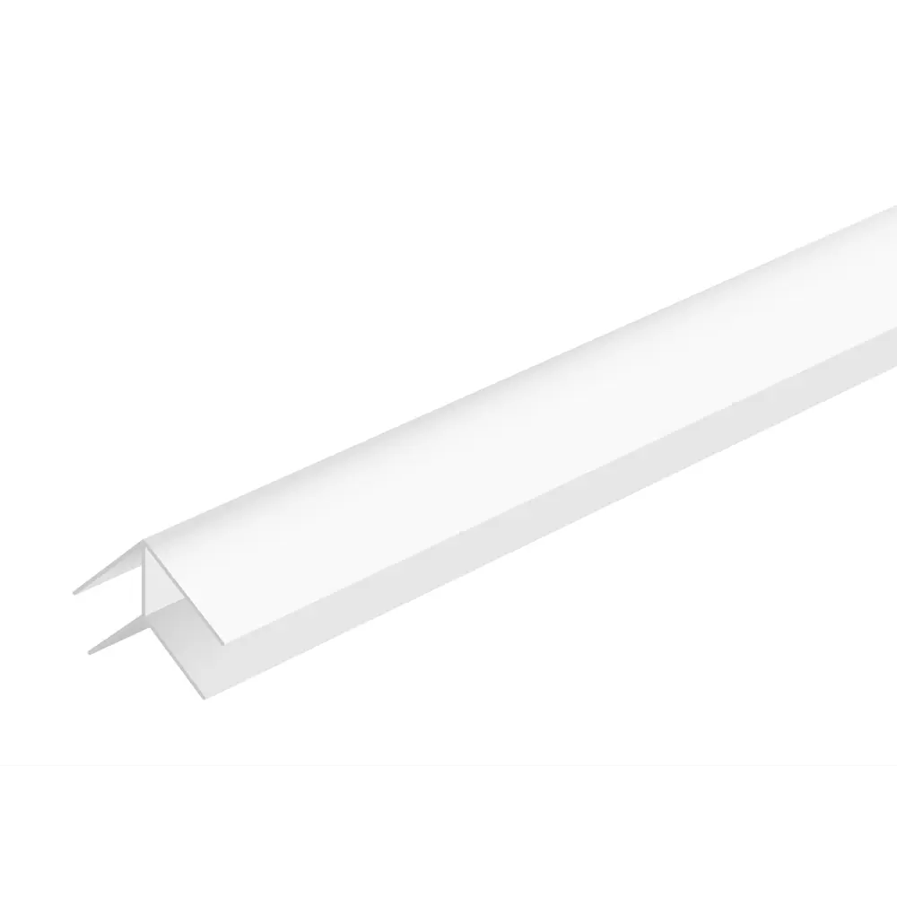 Профиль ПВХ наружный угловой 10x3000 мм белый Santreyd STLM-2055291