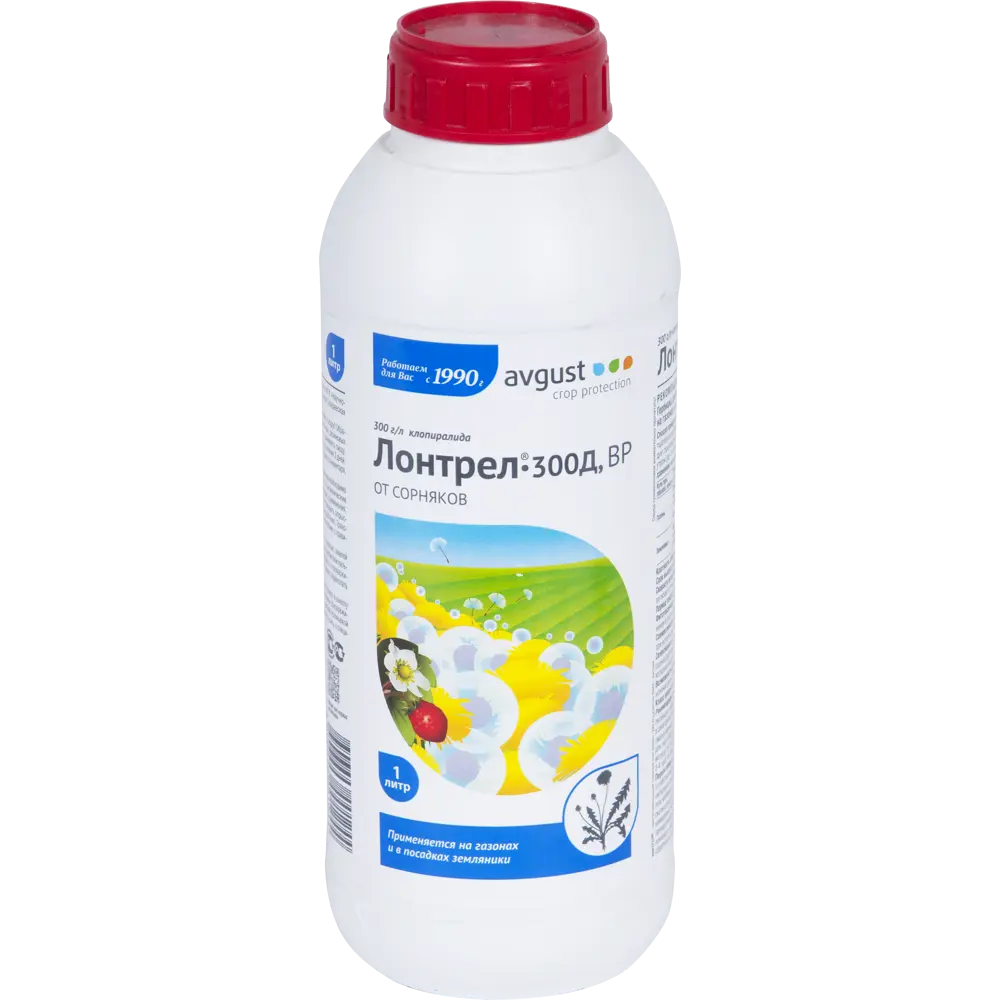 Средство от сорняков «Лонтрел» на газоне 1 л Santreyd STLM-2000367