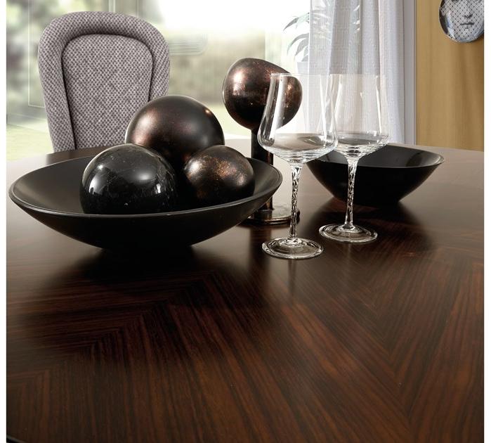 A.R. Arredamenti Круглый стол с ленивой сьюзан Oliver Ol05 - Вид №4