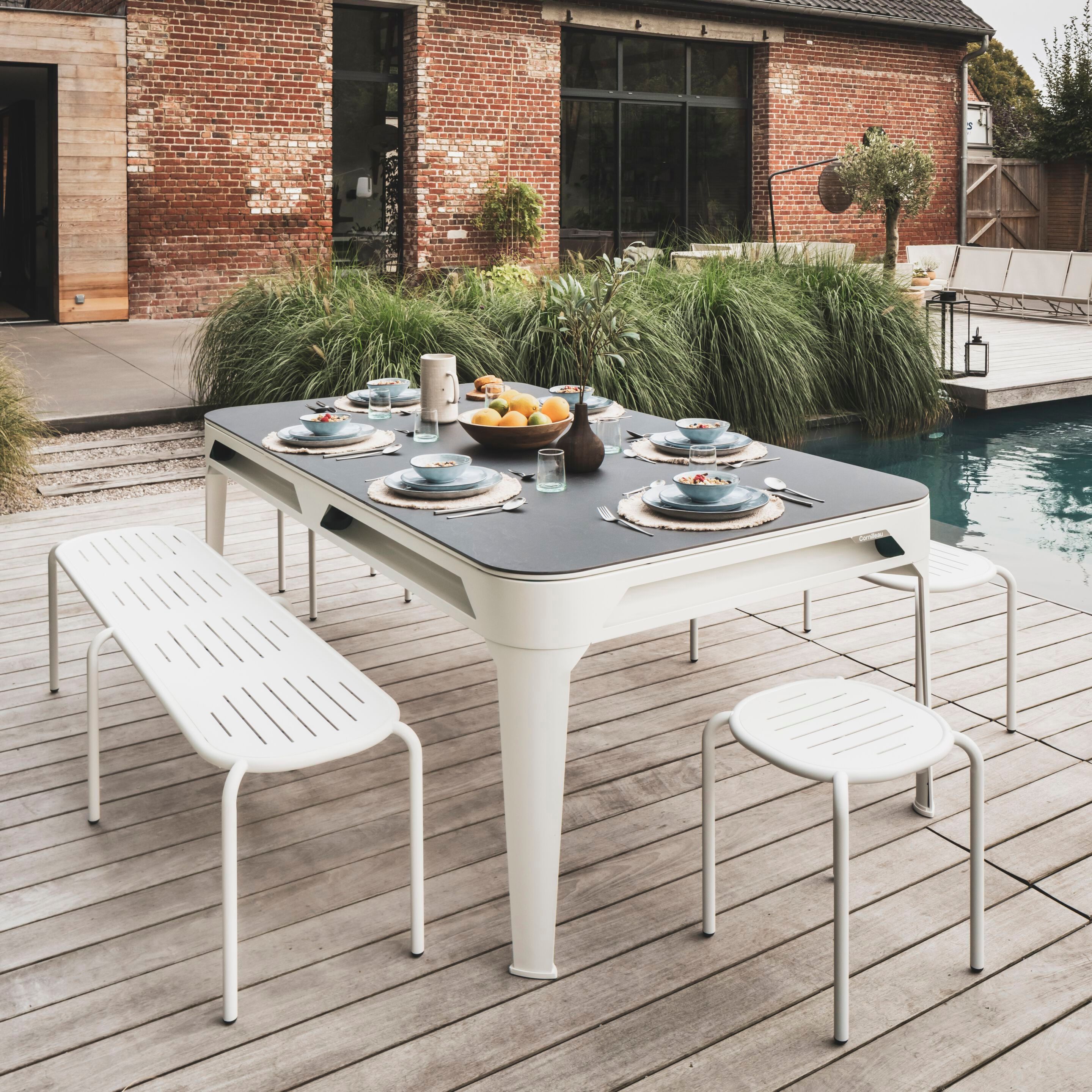 Низкий стул из оцинкованной стали Cornilleau Hyphen ARCH-00037036 - Вид №15