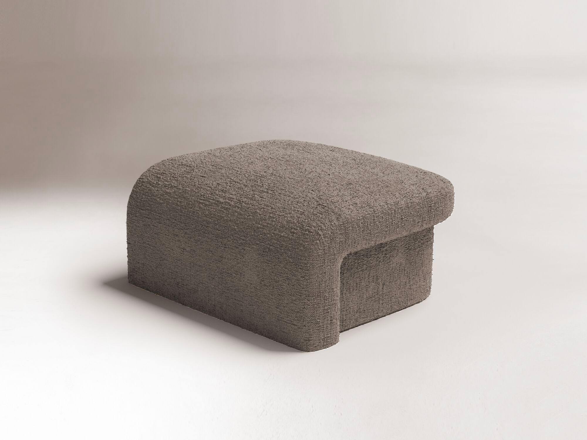 Квадратный пуф из ткани DOOQ слайд ARCH-00085855 - Вид №1