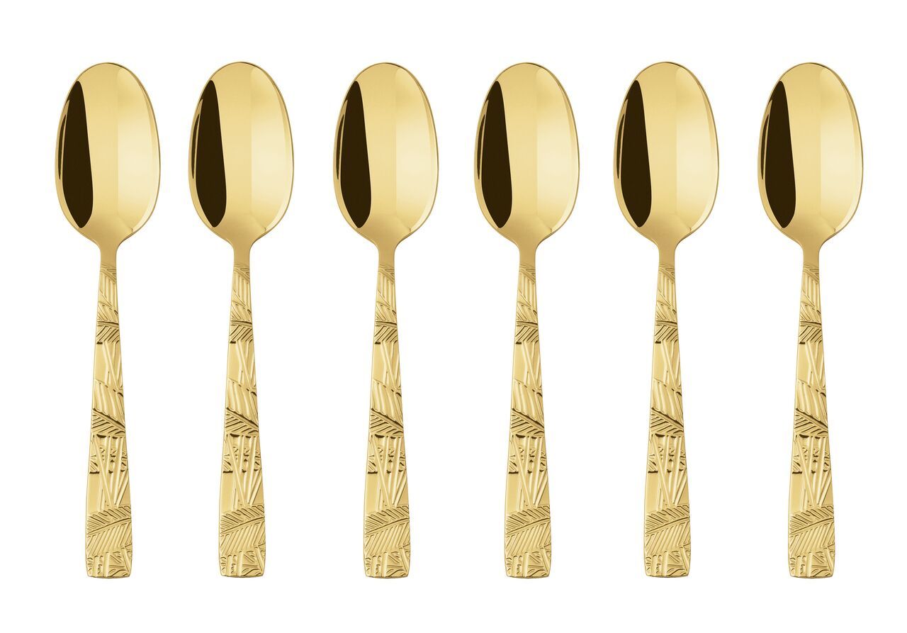 Чайная ложка из нержавеющей стали Sambonet джунгли ARCH-00124971 - Вид №4