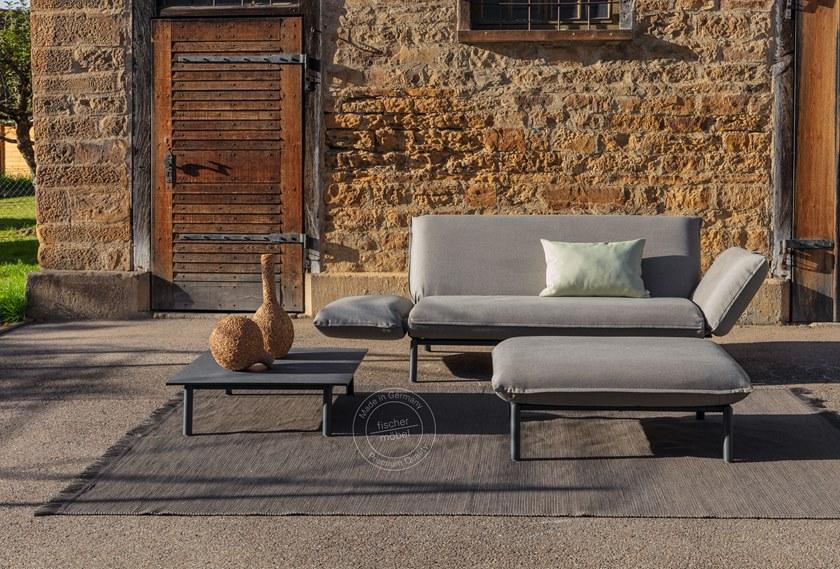 FISCHER MÖBEL Садовый пуф Sunbrella® Luna 3846as - Вид №1