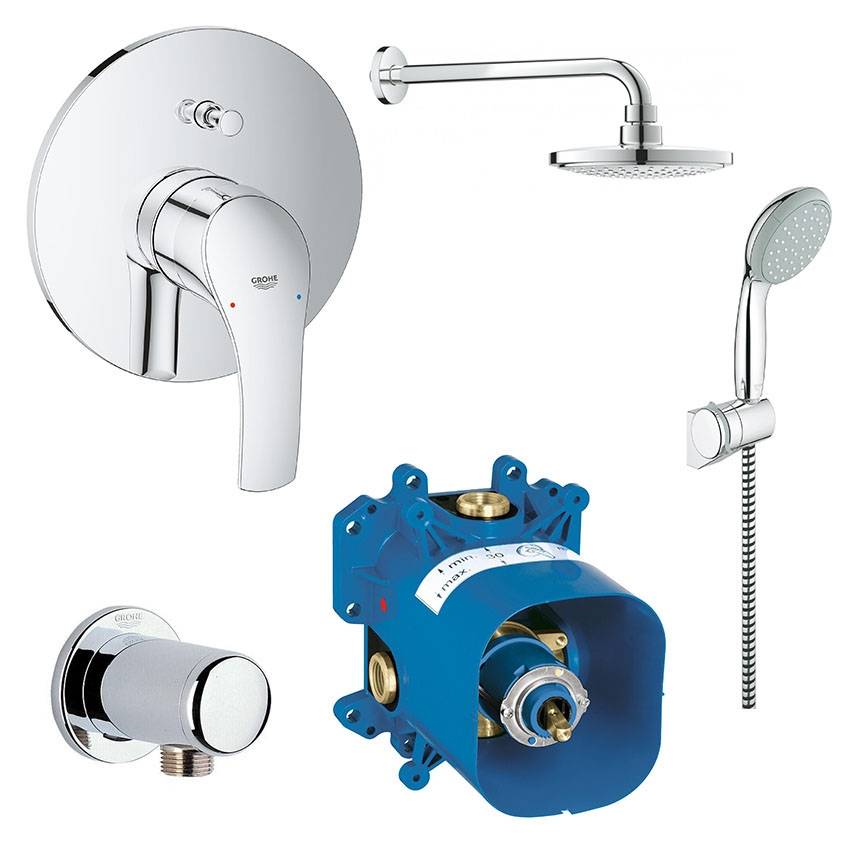 Готовый комплект для душа GROHE Eurosmart New (NSB0050)