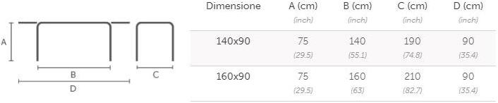 Midj Раздвижной прямоугольный обеденный стол из fenix-ntm® Master sun-id-1495657 - Вид №7