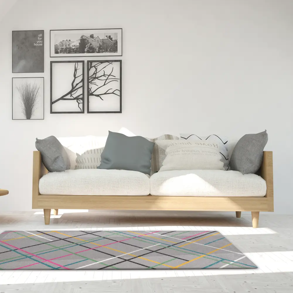 Ковер полипропилен Playground 70SKS 120х170 см цвет серый Tarkett STLM-2088917 - Вид №4