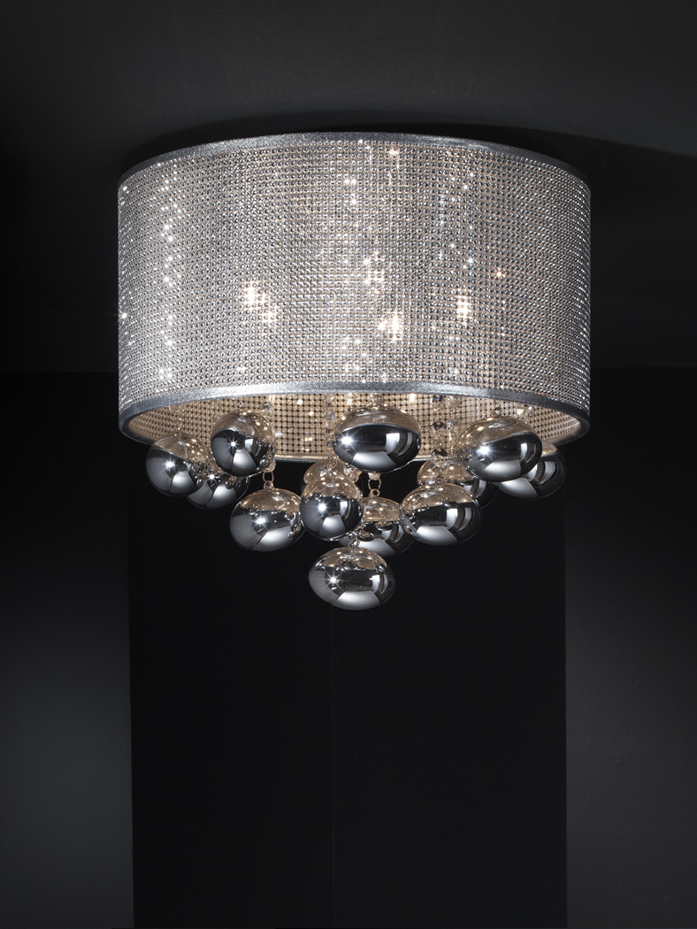 033686 Потолочный светильник 5L хром Schuller Andromeda