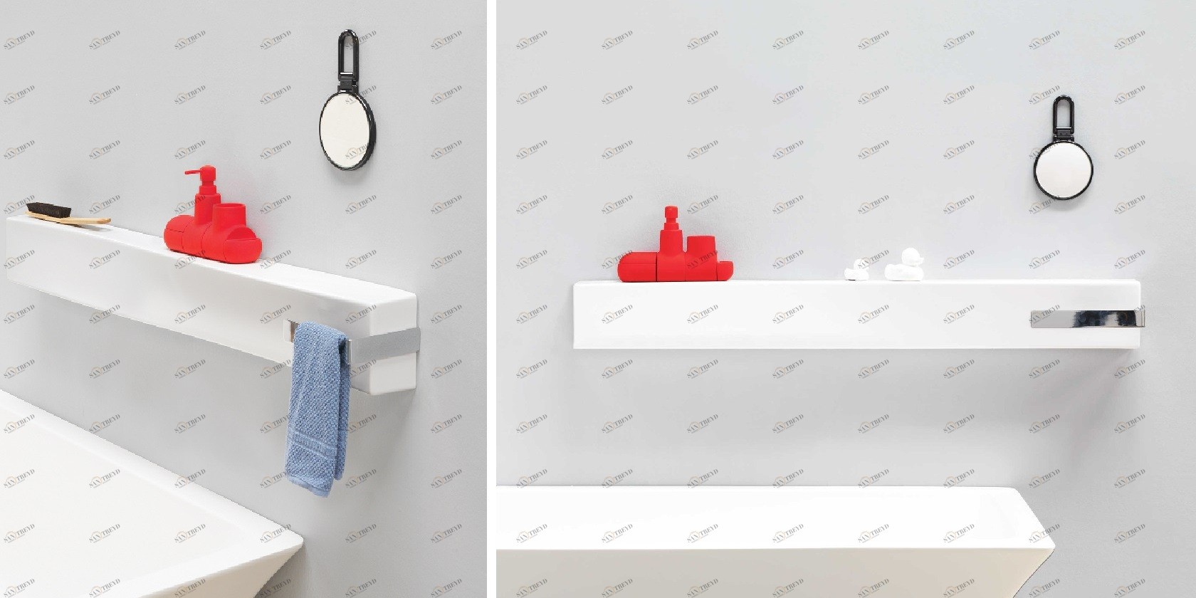 Полотенцесушитель электрический из керамики SURF OSC006 ArtCeram 