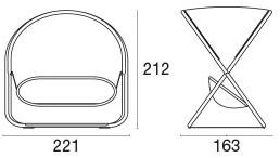 emu 2-х местное кресло-качалка Cool-là 174 - Вид №5
