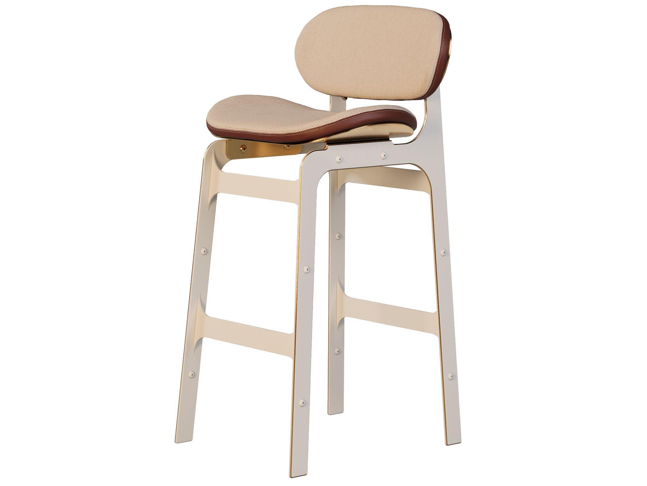 Высокий барный стул со спинкой Myface Orizon ARCH-00039764 - Вид №1