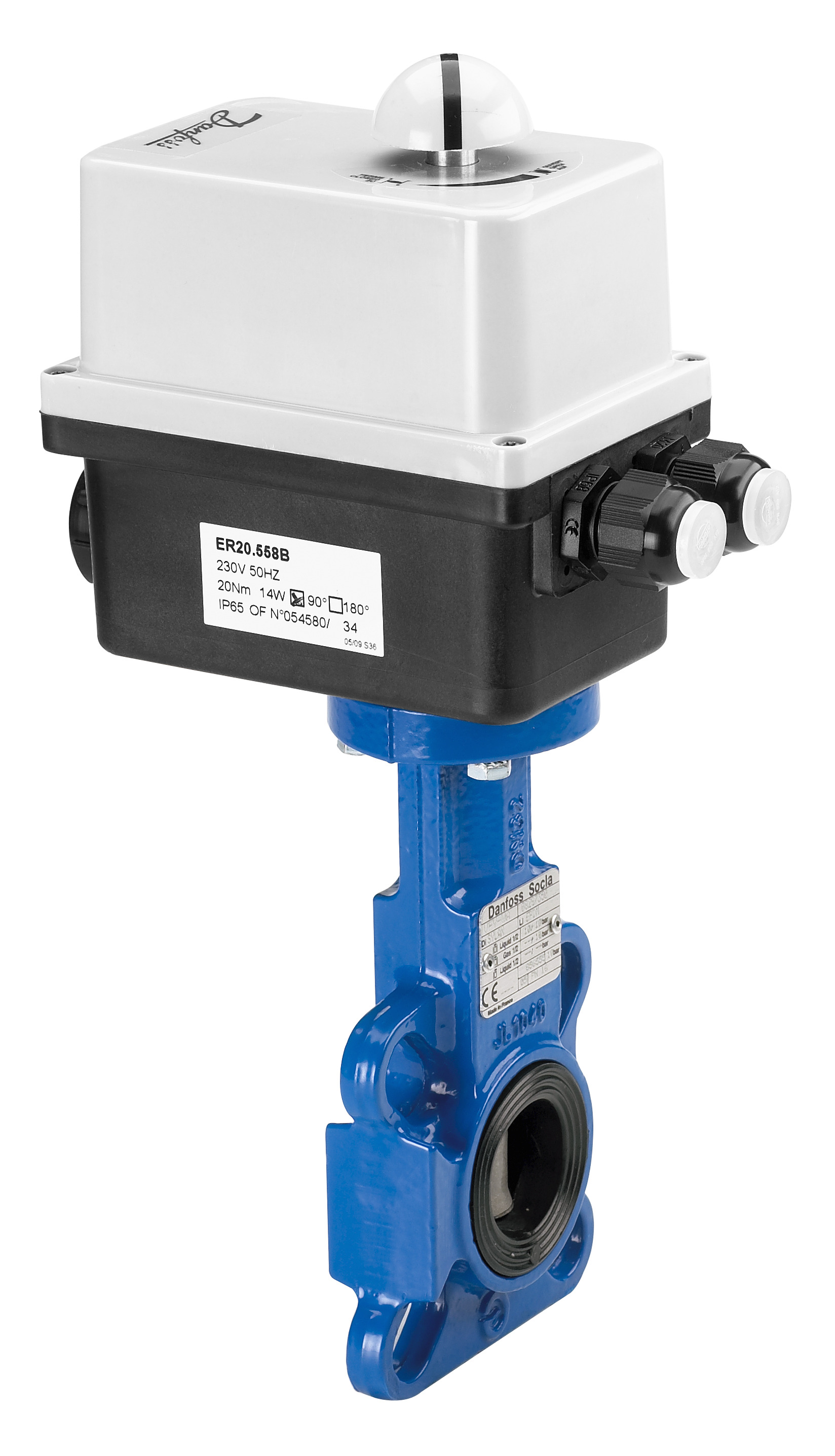 Danfoss VFY-WA VFY-WA PN16 DN32/40 CI/SS/EPDM 230 V 082G7351  - Вид №91