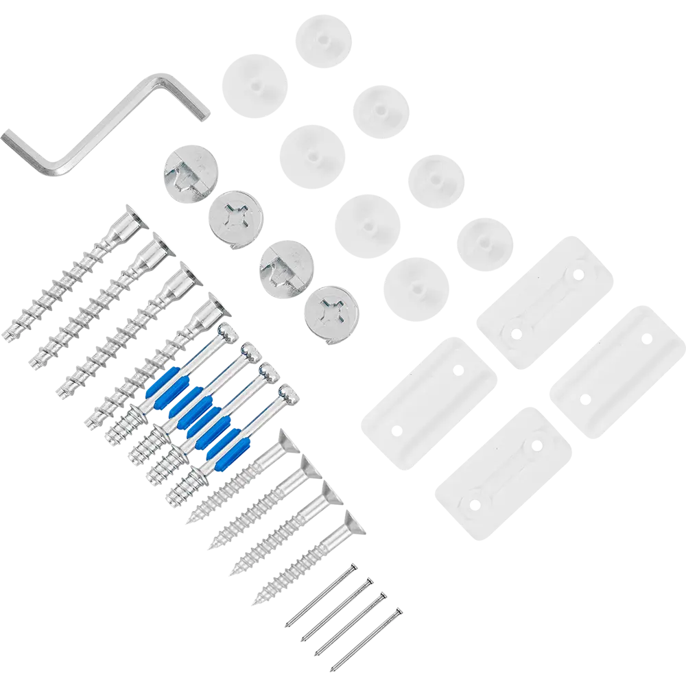 Стол обеденный 58x75 см квадрат ДСП цвет белый Santreyd STLM-2137292 - Вид №6