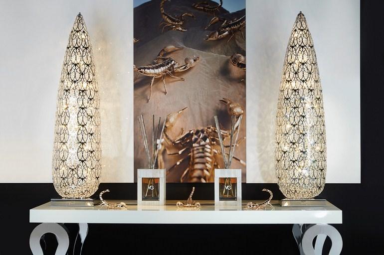 VGnewtrend Настольная лампа / торшер из хрусталя Arabesque 7511203.98 - Вид №7