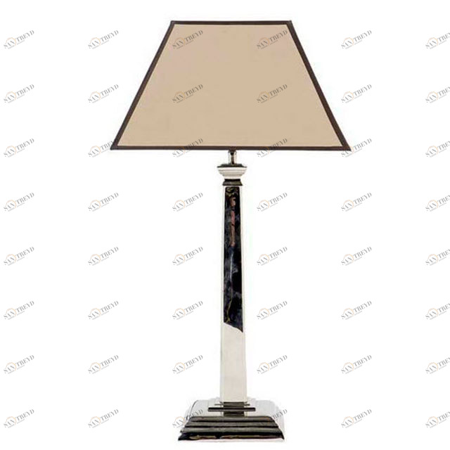 Настольная лампа Andrew от Eichholtz 104382 EICHHOLTZ КЛАССИЧЕСКИЕ 061907 Бежевый;хром 