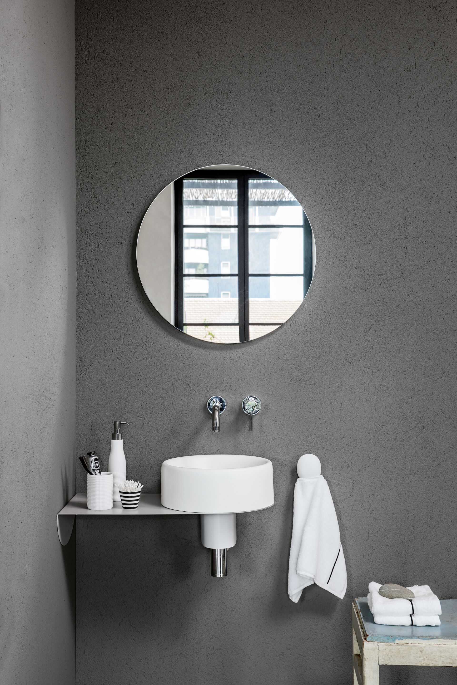 Круглая столешница из минерального волокна Geelli COCCOLA ARCH-00049408 - Вид №9