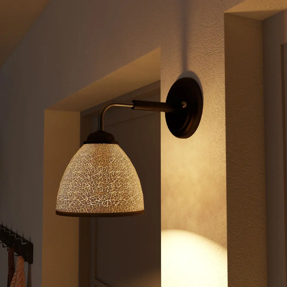 Настенный светильник KREAFORTA Zeya цвет белый STLM-2134683 - Вид №1